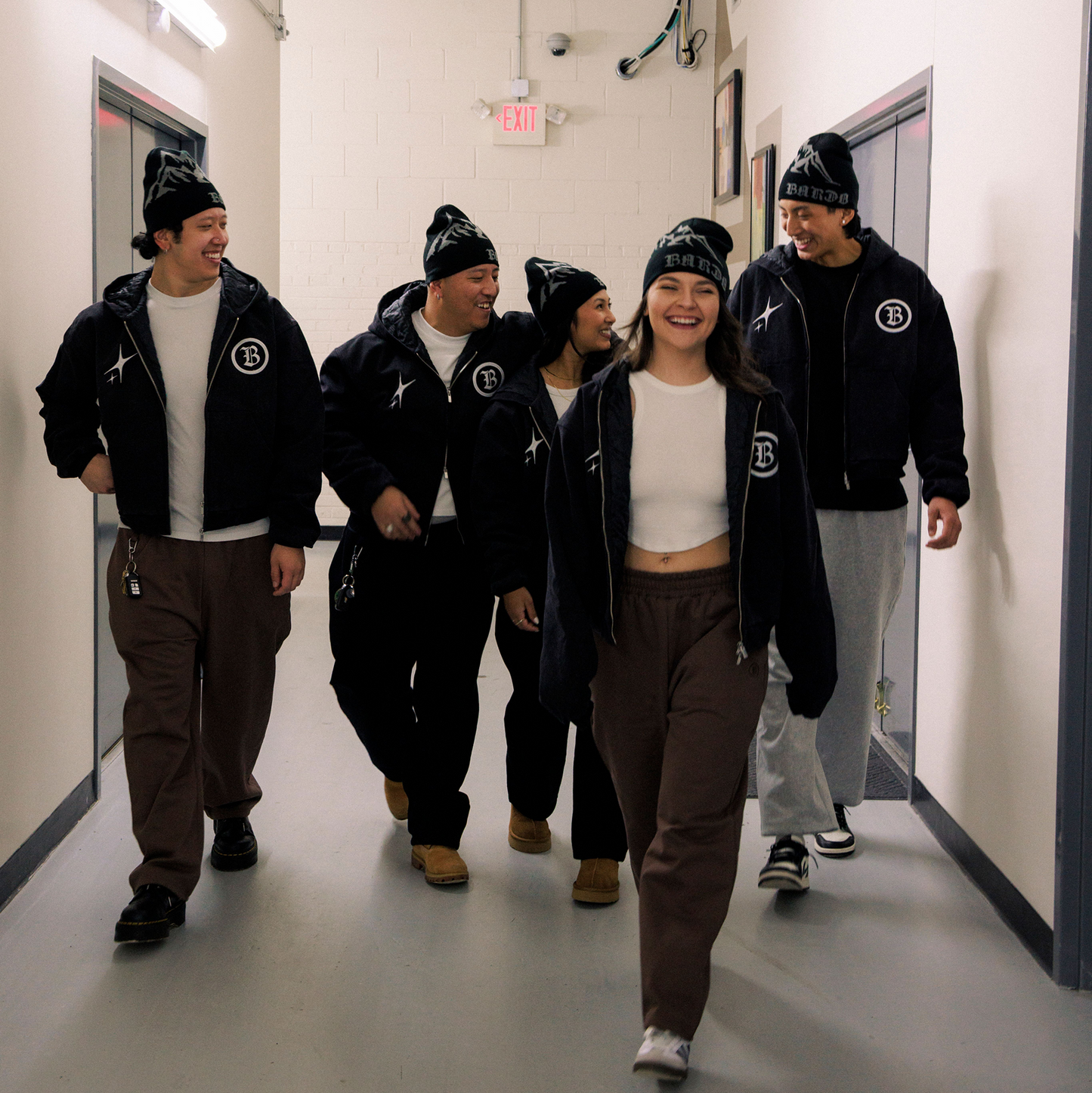 BARDO CLUB WORKWEAR JACKET - BLACK