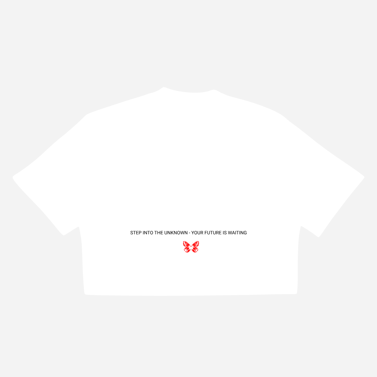 Transcend Boxy Cropped T-Shirt White