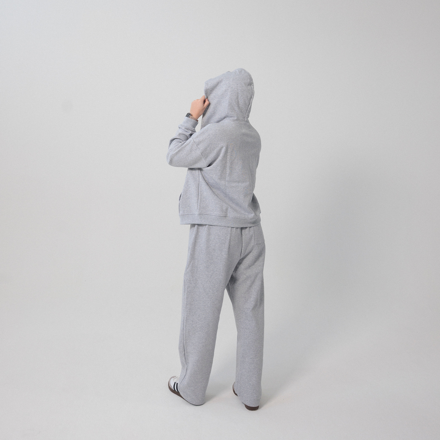 FOUNDATION ZIP UP - GRAY