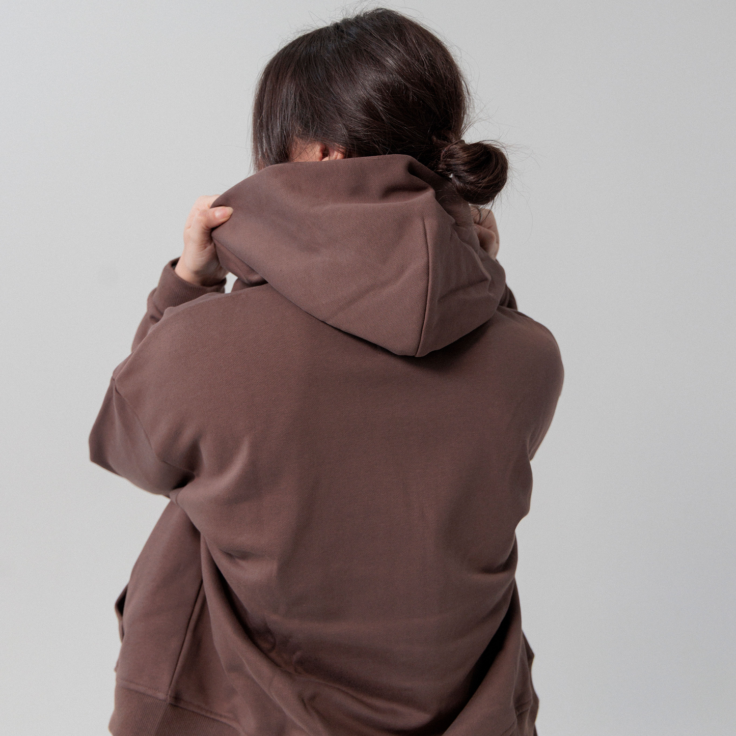 FOUNDATION ZIP UP - BROWN